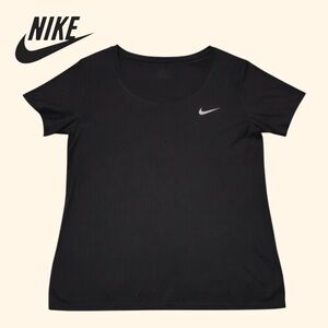 Nike Women’s Dri-FIT Lightweight Performance T-Shirt Black Size Large